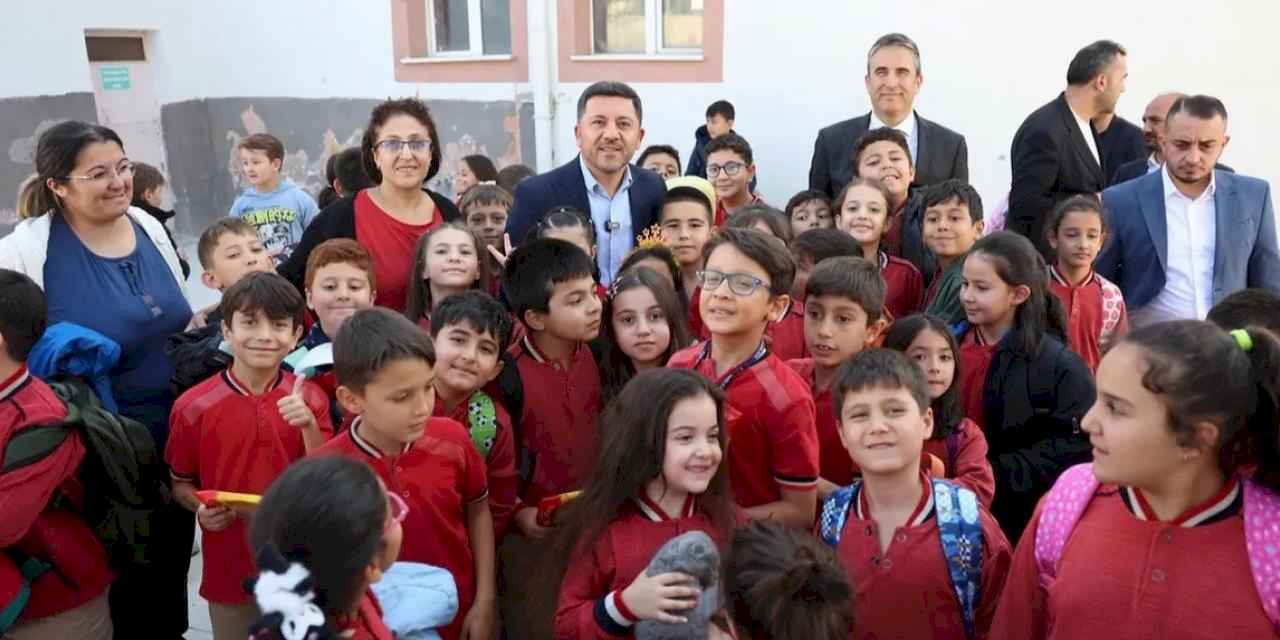 Rasim Arı’dan Sınıf Başkanı Eymen Ekinci’ye ziyaret