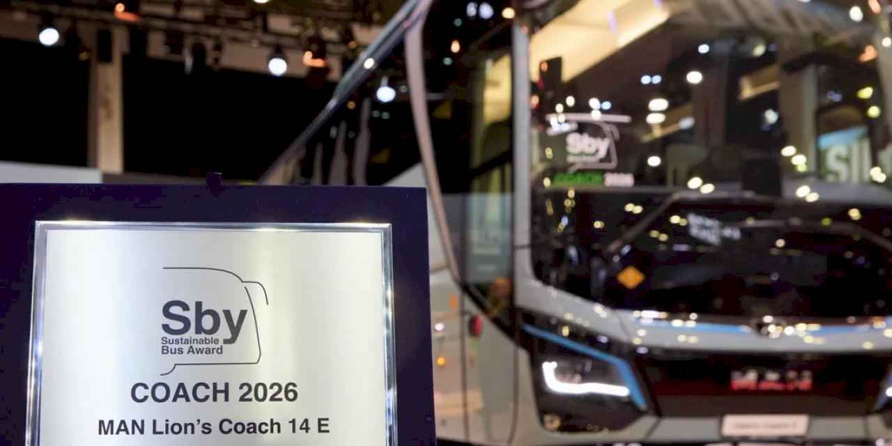 MAN Lion’s Coach E “2026 Yılının Sürdürülebilir Otobüsü” Seçildi