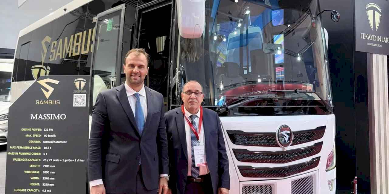 SAMBUS, Busworld Brüksel Fuarı'nda görücüye çıktı