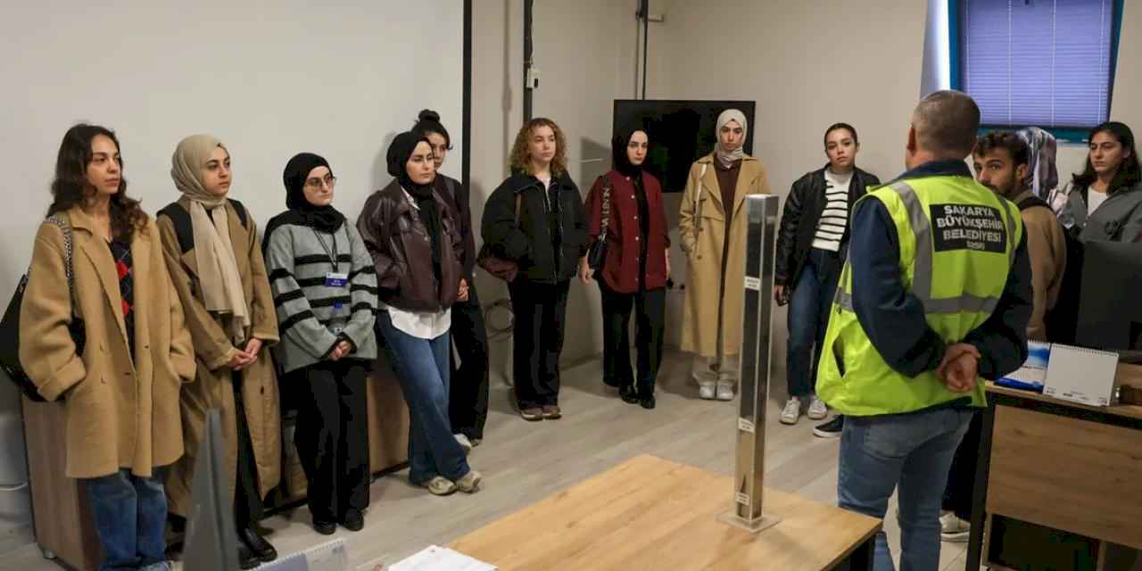 Geleceğin hekimleri Sakarya'da suyun yolculuğunu izledi