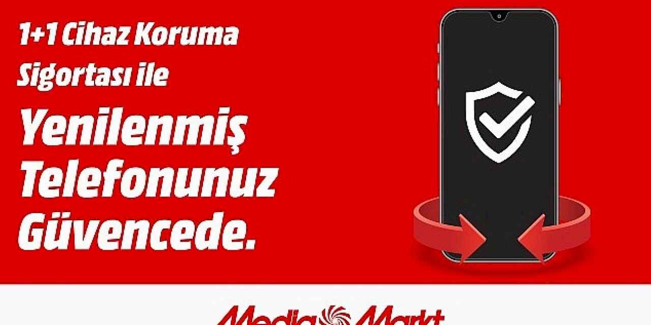 MediaMarkt Türkiye ve BNP Paribas Cardif Türkiye'den yenilenmiş cep telefonlarına +1 yıl uzatılmış garanti!