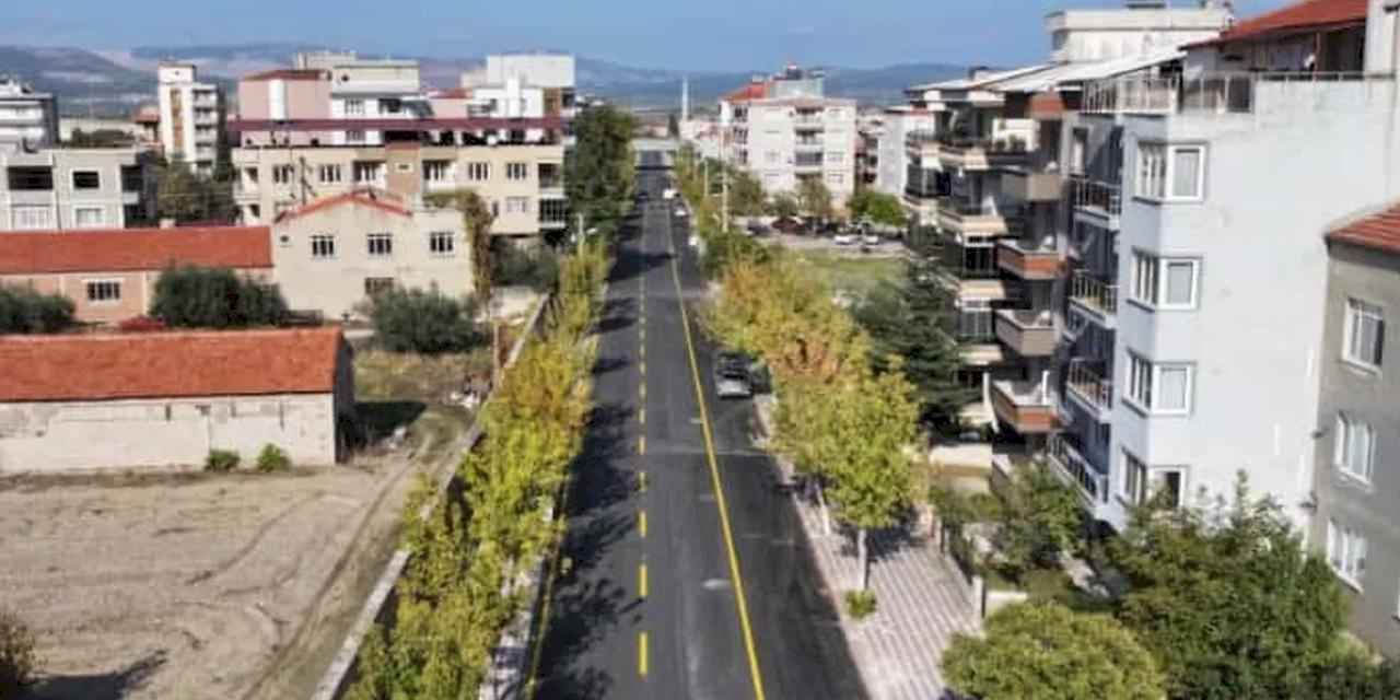 Manisa’da sıcak asfalt tamamlandı