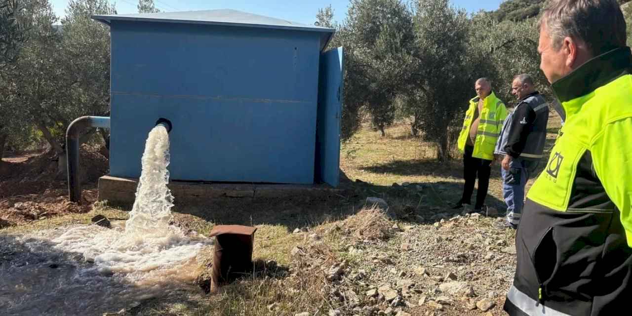 İzmir Efes Selçuk içme suyuna kavuştu