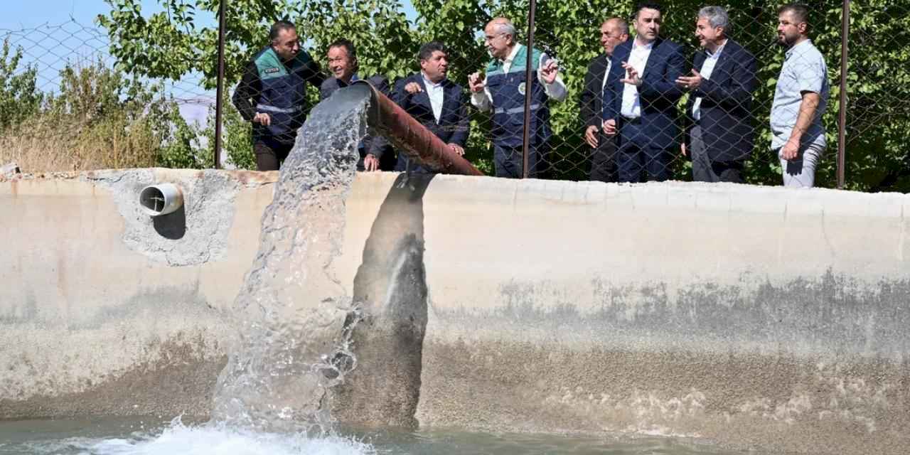 Malatya'da 4 bin 500 dönüm alan sulanacak