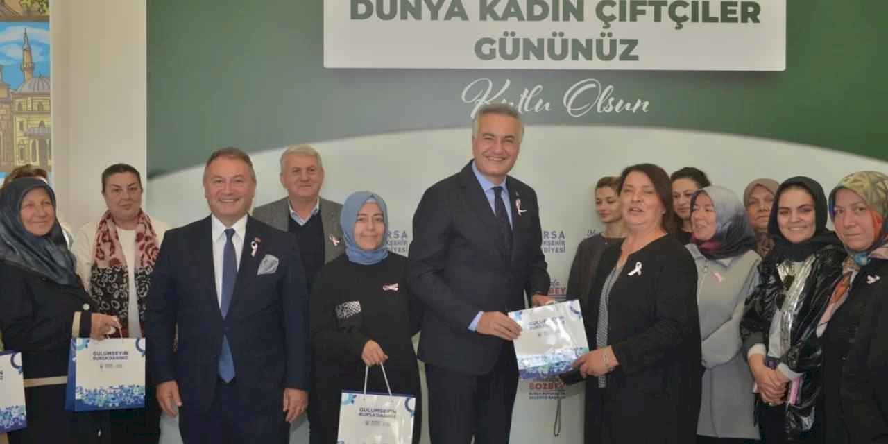 Bursa Büyükşehir’den kadın üreticilere destek