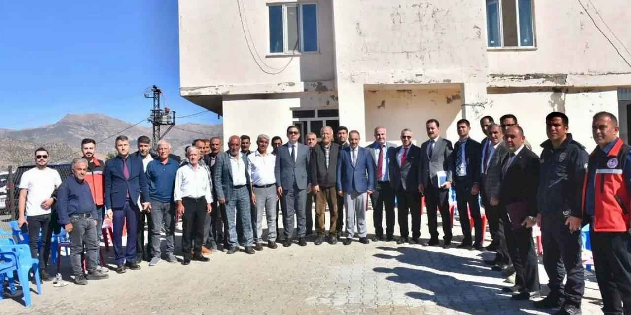 Sason Kaymakamı Başar 8 köyü ziyaret etti