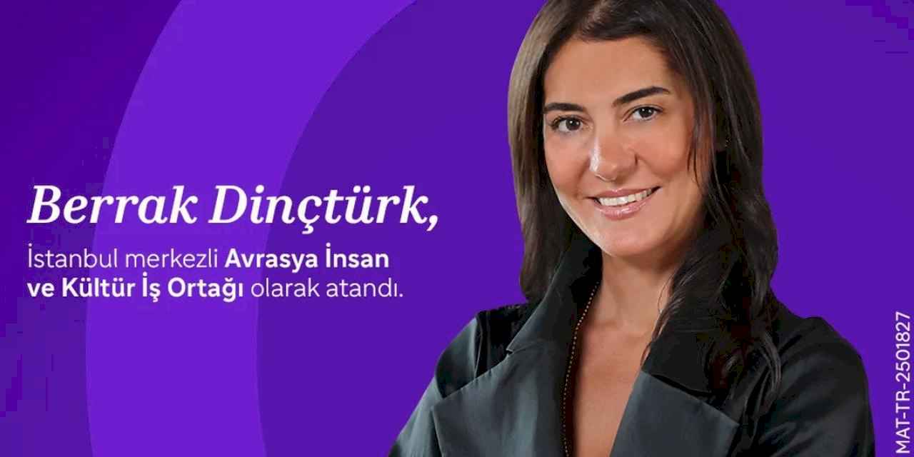 Berrak Dinçtürk, Avrasya İnsan ve Kültür İş Ortağı oldu
