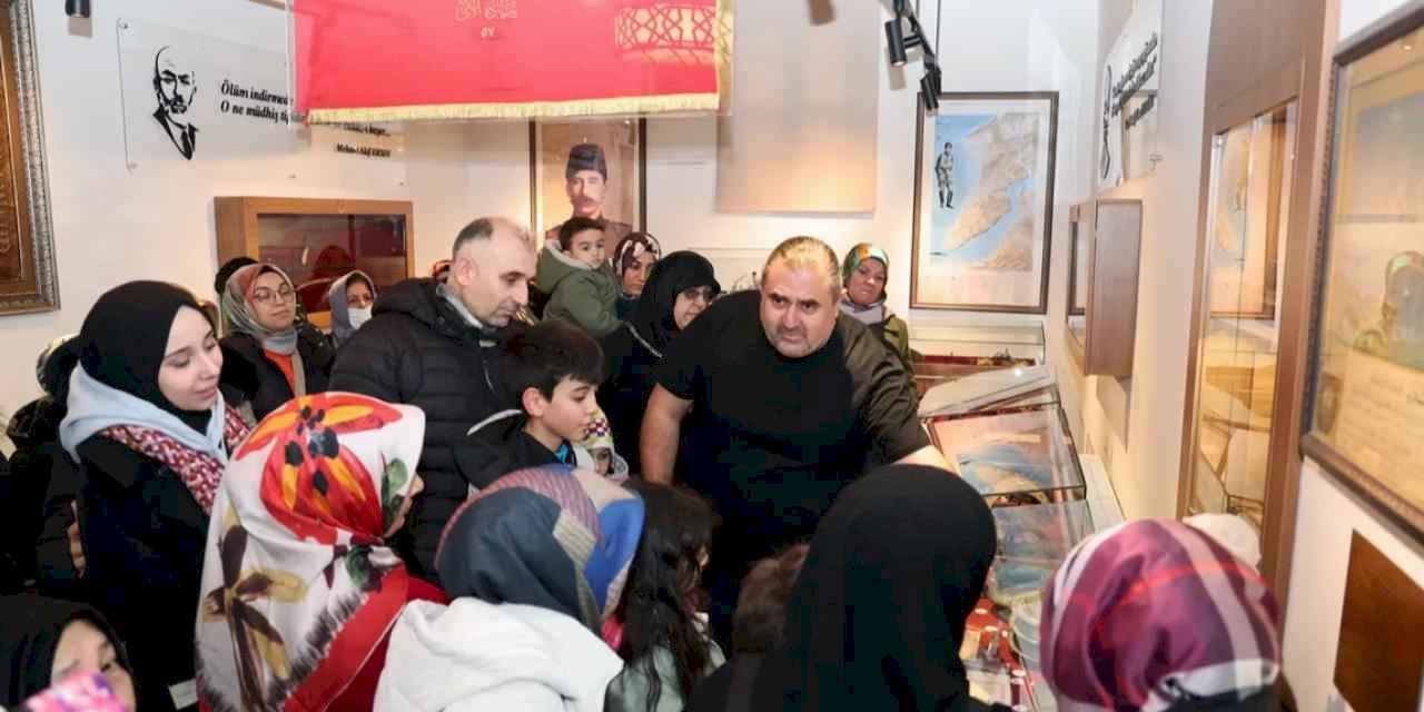 Kayseri Talas'ta Çanakkale Müzesi'ne ziyaretçi akını