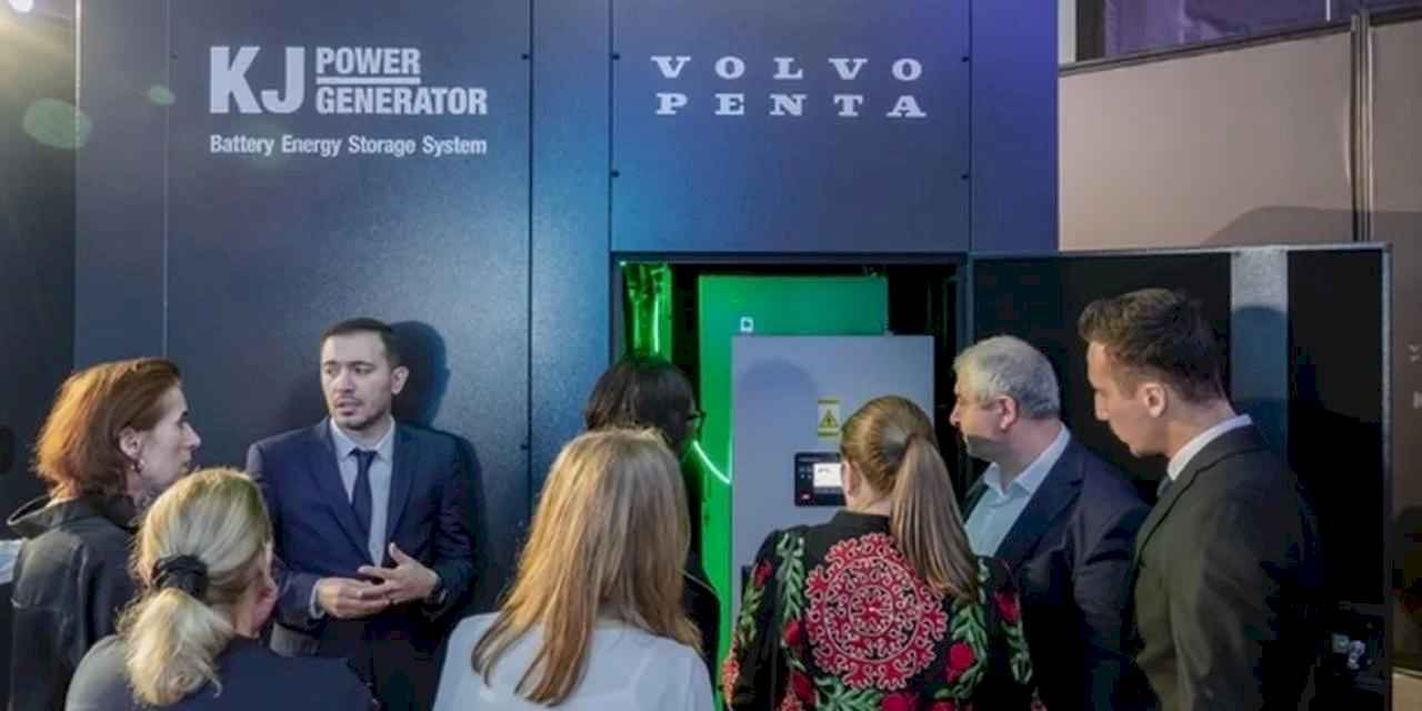 KJ PowerGenerator ve Volvo Penta’dan 540 kWh’lik yeşil enerji devrimi
