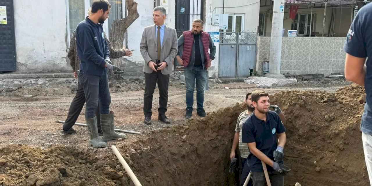 Manisa Soma'da alt ve üst yapı çalışmaları hızlandı