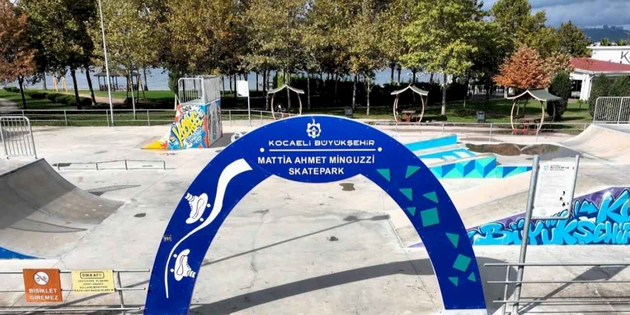 Gölcük’teki parkın adı “Mattia Ahmet Minguzzi” oldu