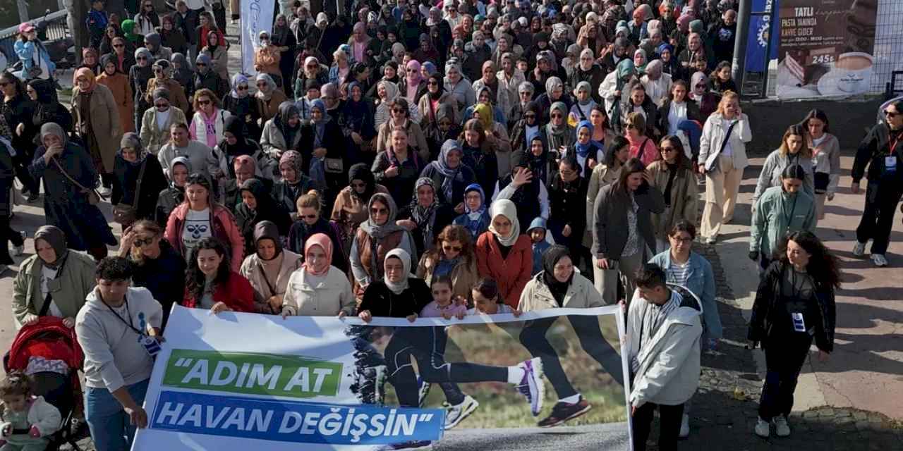 Kocaeli'de Gebzeli kadınlar “Adım At Havan Değişsin” etkinliğinde buluştu