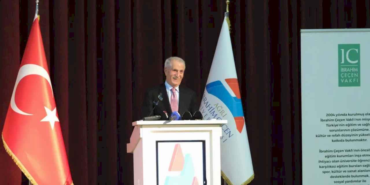 İbrahim Çeçen’den Eğitimle Kalkınma Mesajı