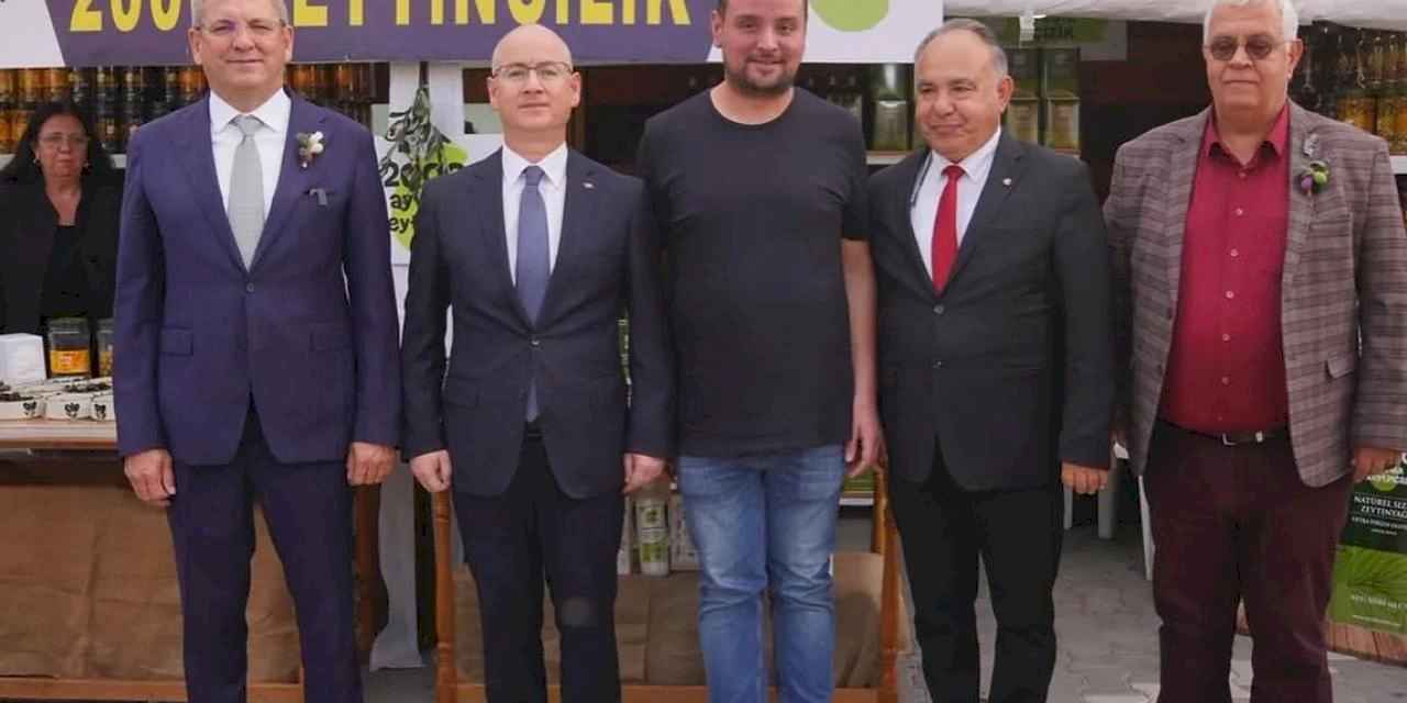 Zeytin ve Zeytinyağı Büyük Festival Pazarı açıldı