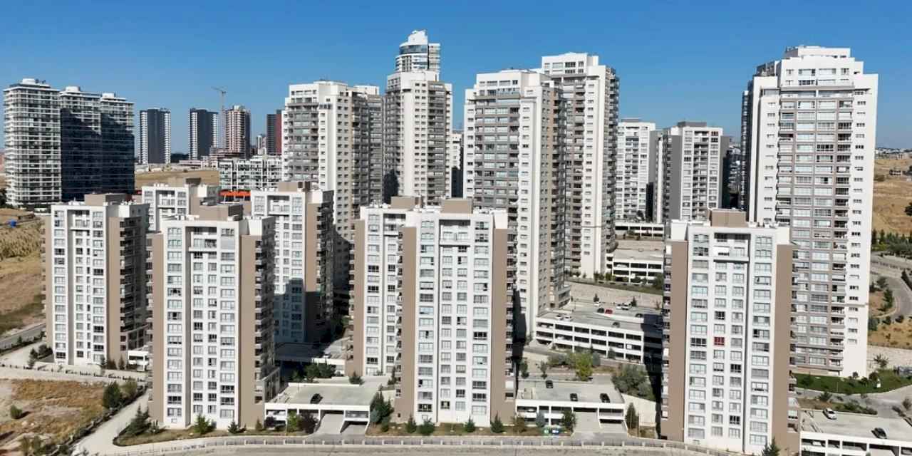 Ankara'da Eylül ayında 13 bin 417 konut satıldı