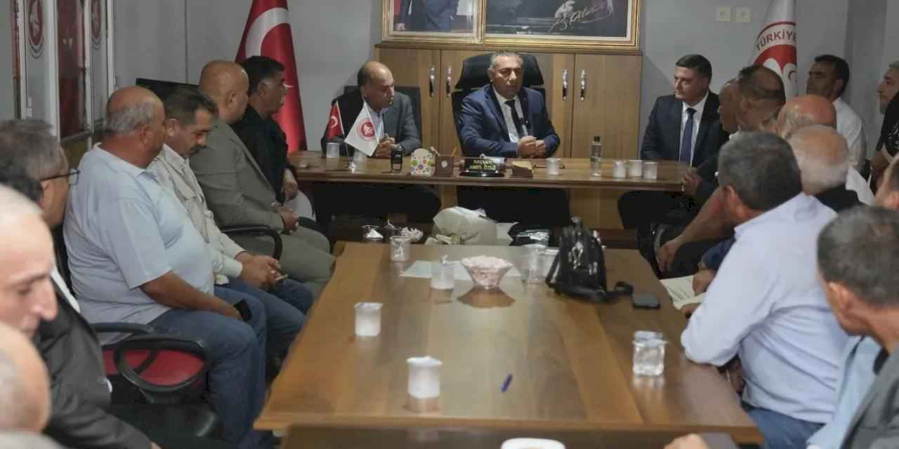 Adana Yumurtalık’ta 4 ilçenin muhtarlarıyla buluşma