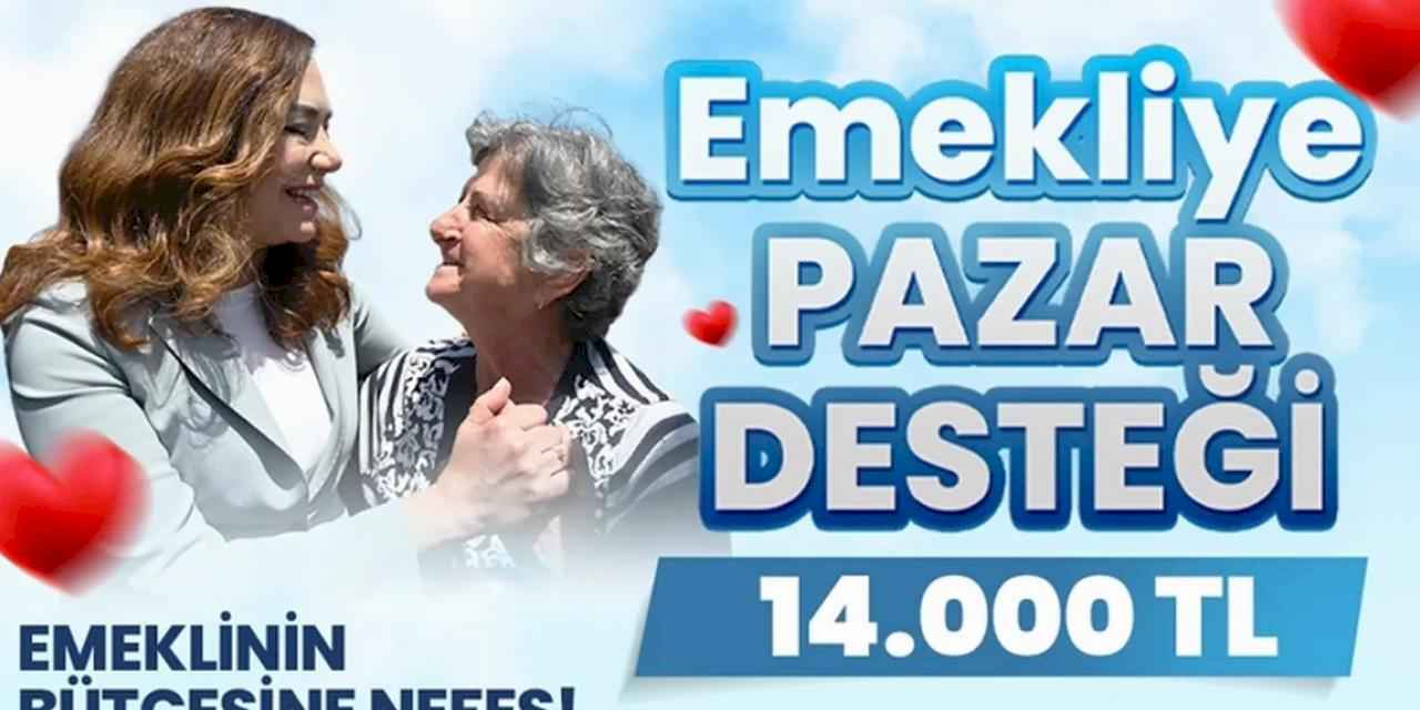Emekliye pazar desteği 14 bin lira
