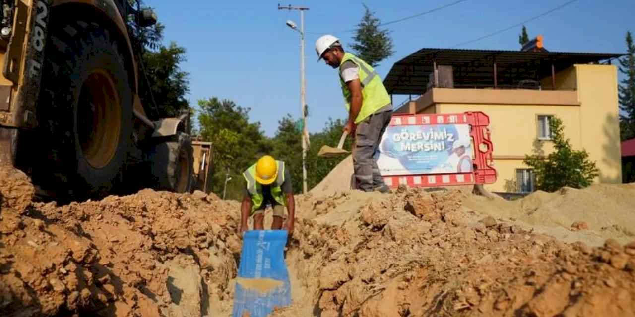 Mersin'de içme suyu hamlesi