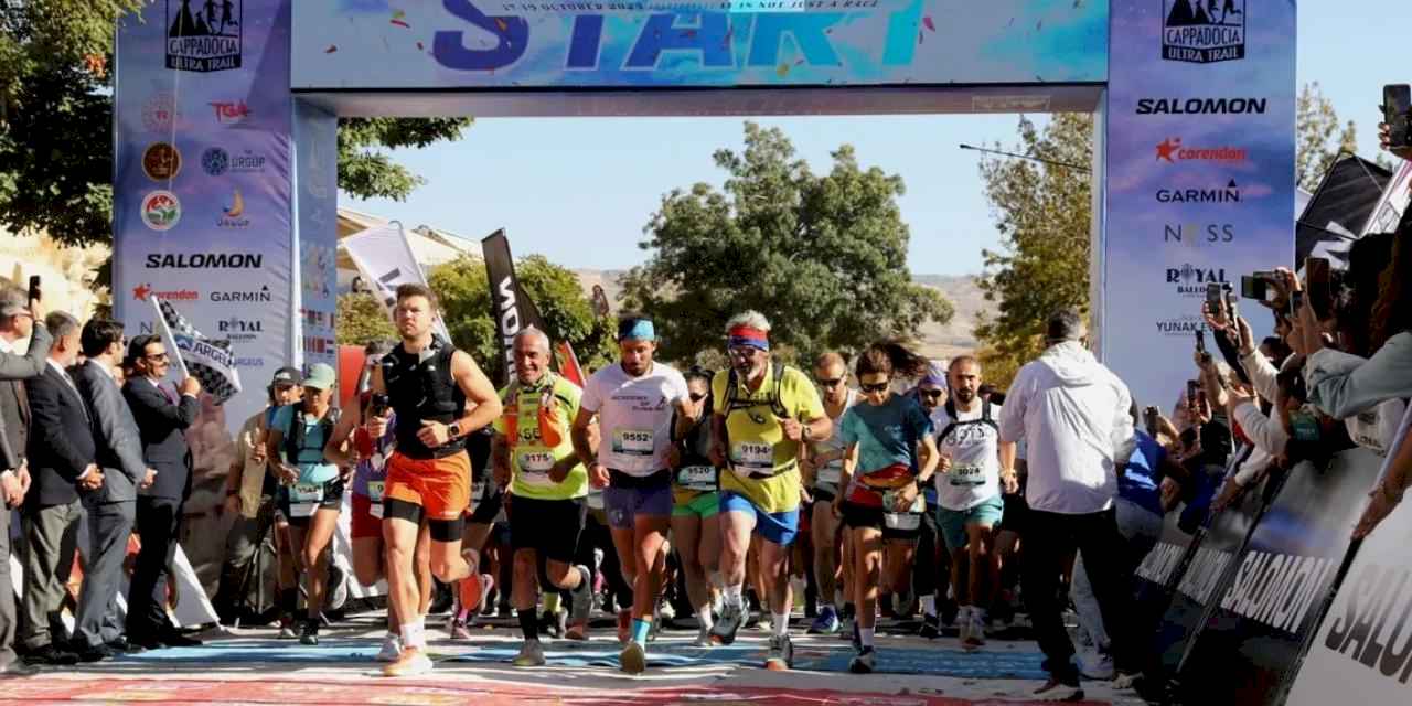 Kapadokya’da ultra maraton heyecanı başladı