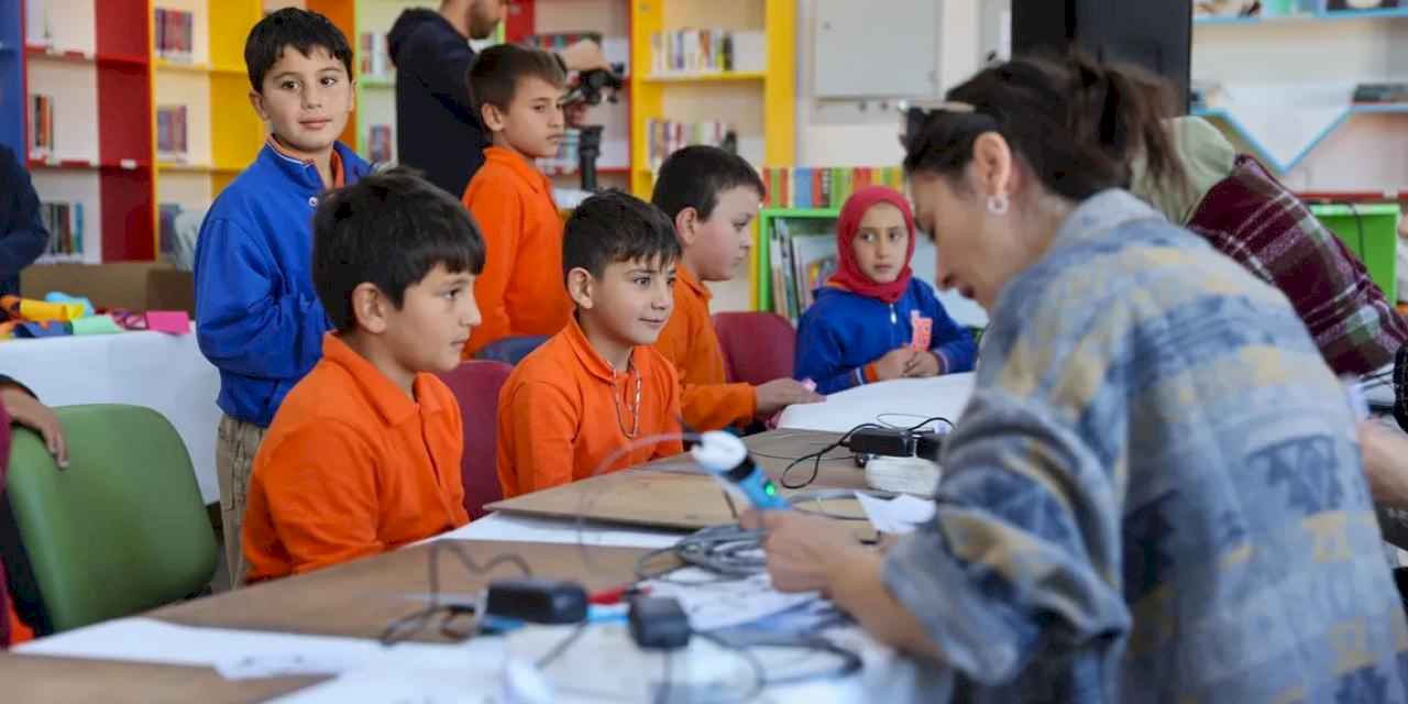 Konya Selçuklu'da öğrencilere sanatsal ufuk