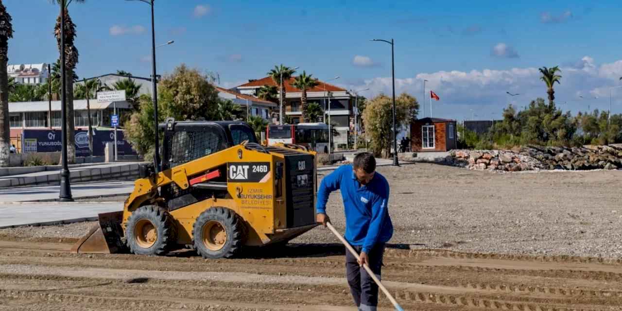 İzmir'de Güzelbahçe’ye plaj ve sosyal tesis geliyor