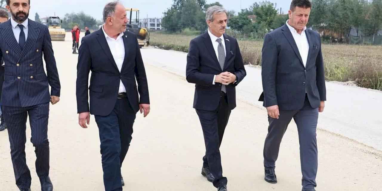 Başkan Alemdar Akyazı’da yatırımları inceledi