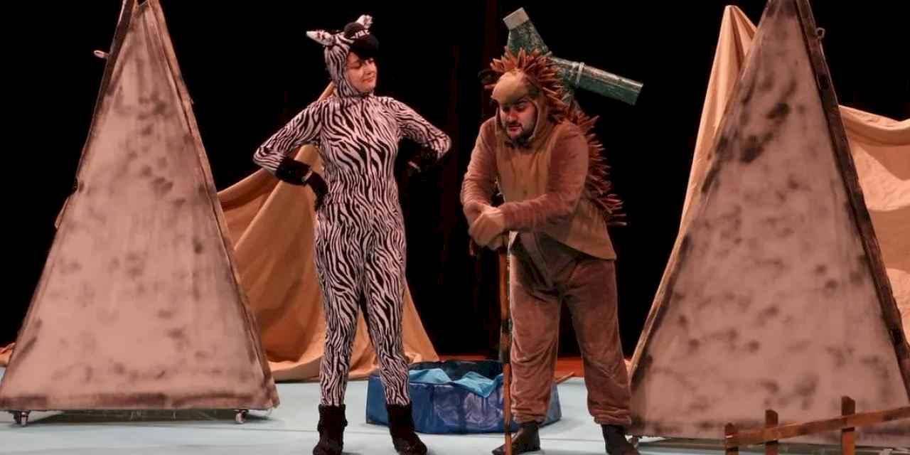 Sakarya'da 'Bir Zebra Müzikalı' seyircilerle buluştu