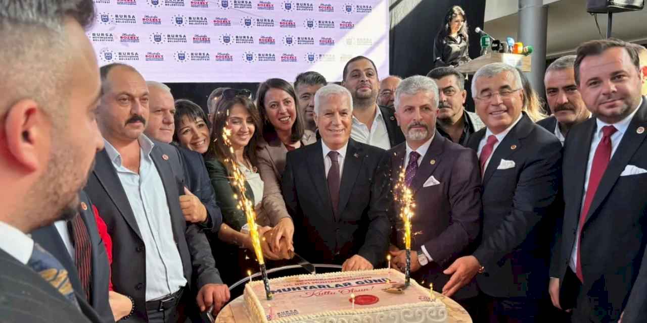 Bursa Büyükşehir'den Muhtarlar Günü'nde anlamlı buluşma
