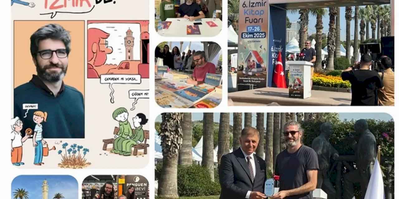 Ödüllü çizer Fabien Toulmé ilk kez İzmir'de