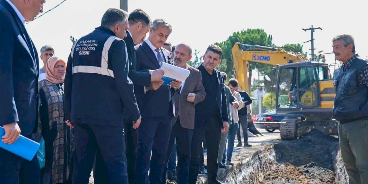 Sakarya Söğütlü’de altyapı güçleniyor
