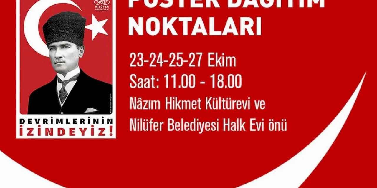 Cumhuriyet Işığı Yine Nilüfer’den Yükselecek