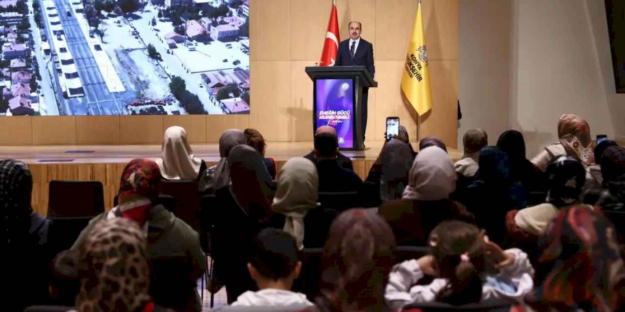 Konya'da Başkan Altay'dan kadınlara güçlü mesaj