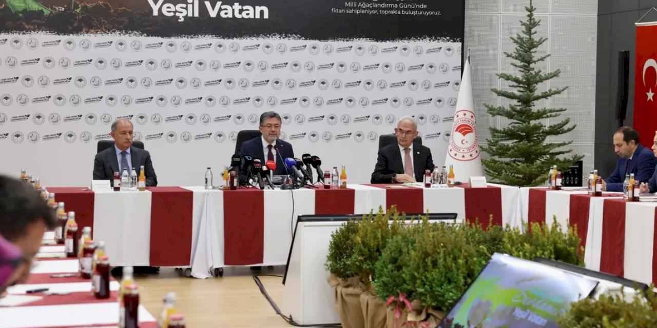 550 milyon fidan seferberliği... Türkiye, 'Yeşil Vatan' için düğmeye bastı