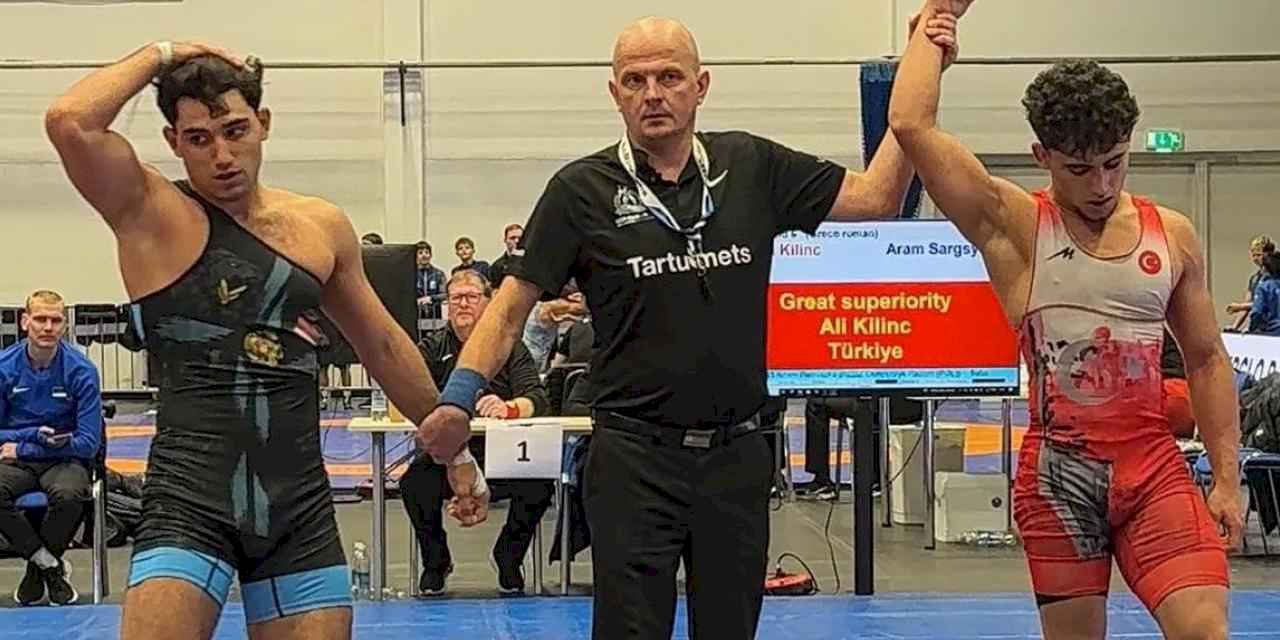 Estonya'dan Konya'ya gümüş madalya