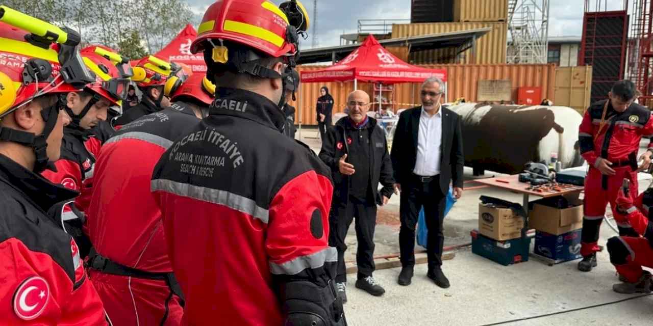 AFAD ve Kocaeli İtfaiyesi’nden Ortak Eğitim Hamlesi