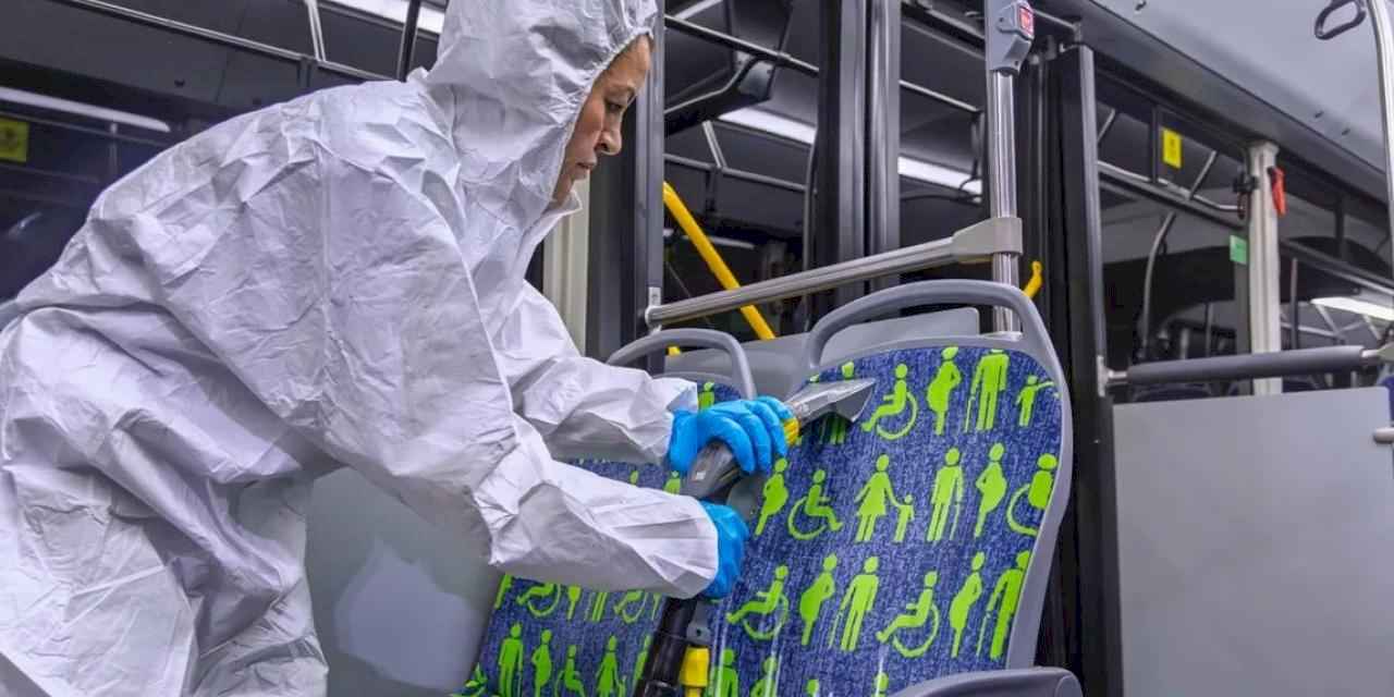 Kocaeli'de ulaşımda hijyen seferberliği