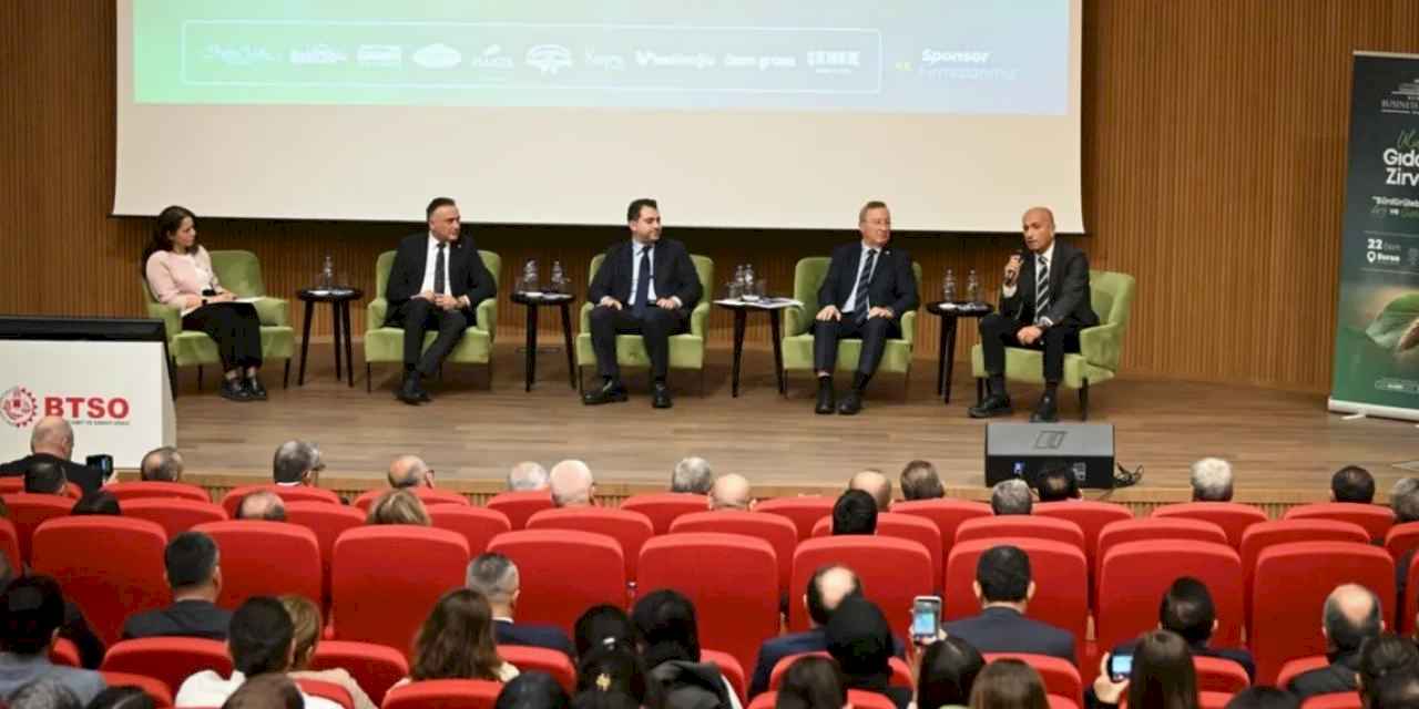 Sürdürülebilir gıda geleceği Bursa'da 'Uludağ Gıda Zirvesi'nde şekillendi