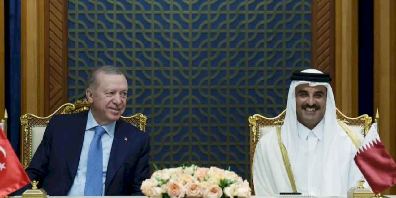 Cumhurbaşkanı Erdoğan Katar'da