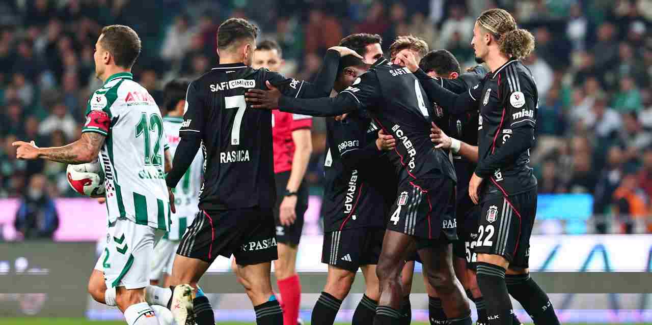 Tümosan Konyaspor 0-2 Beşiktaş (Maç Sonucu)