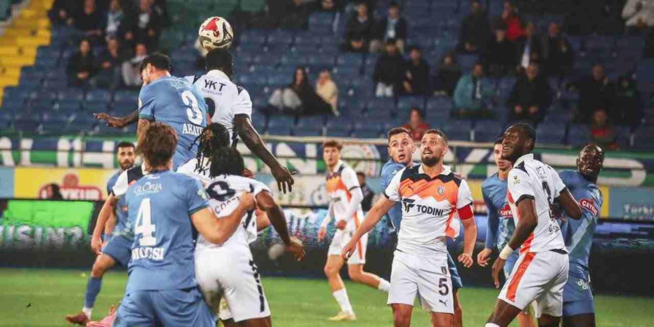 Çaykur Rizespor 0-0 Rams Başakşehir (Maç Sonucu)