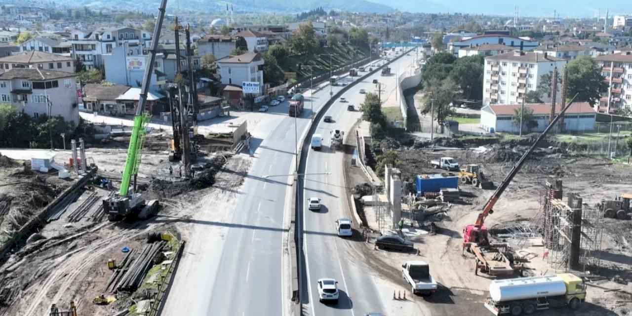 Kocaeli  Başiskele'de fore kazıklar çakılıyor