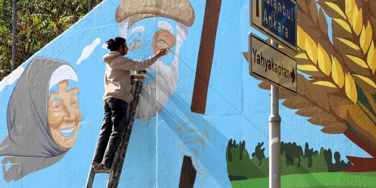 Kocaeli’de trafo ve alt geçitler sanatla renkleniyor