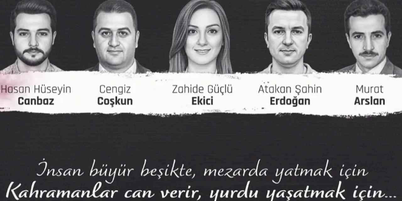 TUSAŞ, şehit çalışanlarını unutmadı