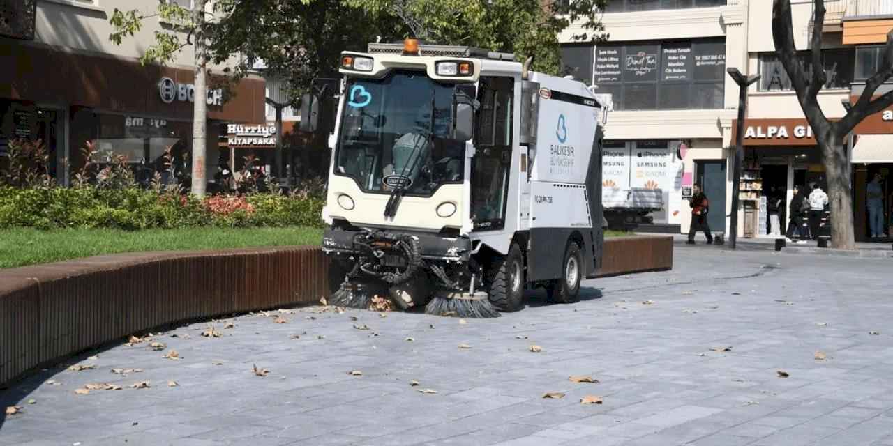 Balıkesir’de temiz şehir için 7/24 hizmet