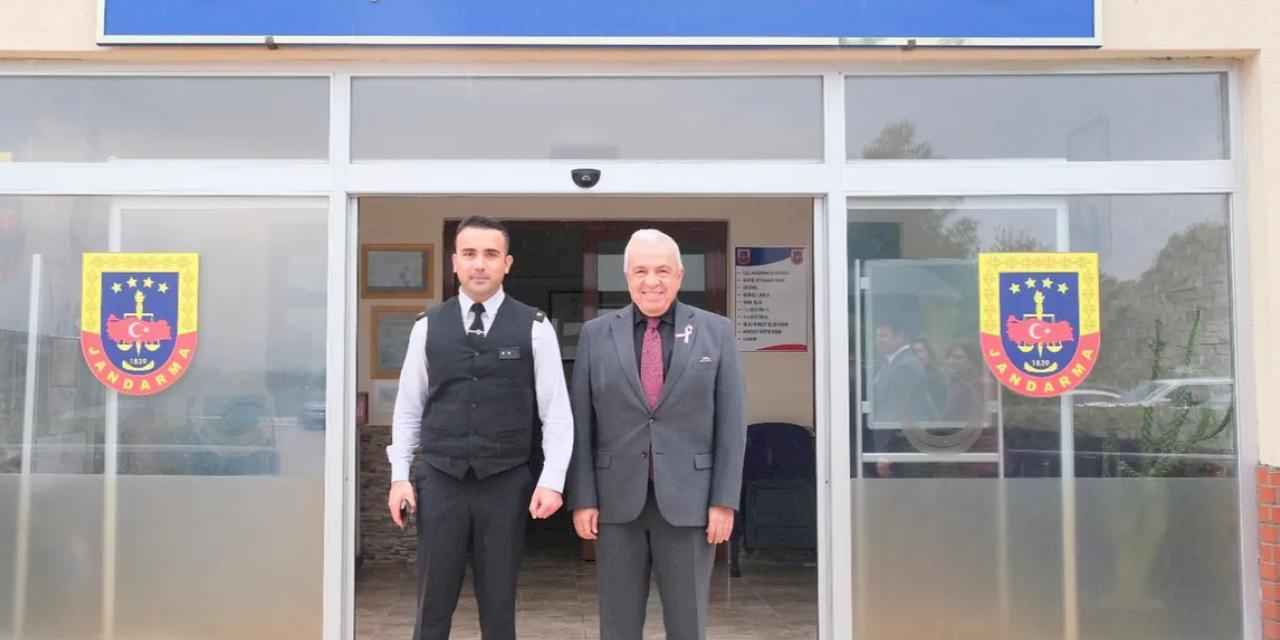 Başkan Şadi Özdemir’den Üsteğmen Önderışık’a Hayırlı Olsun Ziyareti