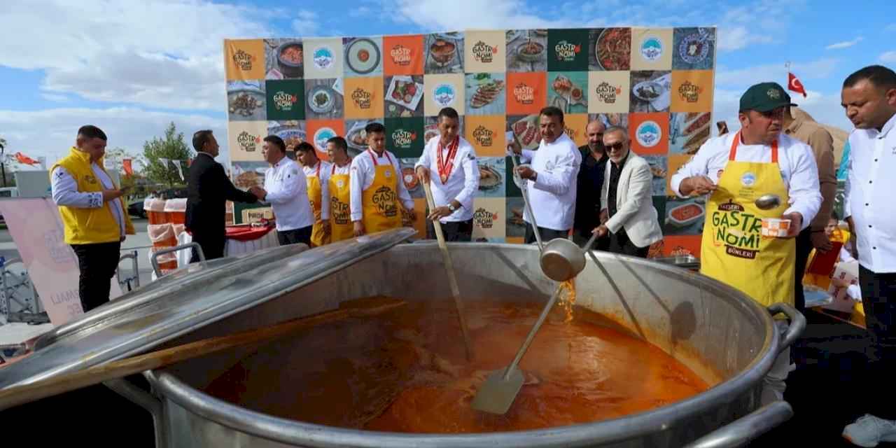 Kayseri'de gastronomi şöleni başladı
