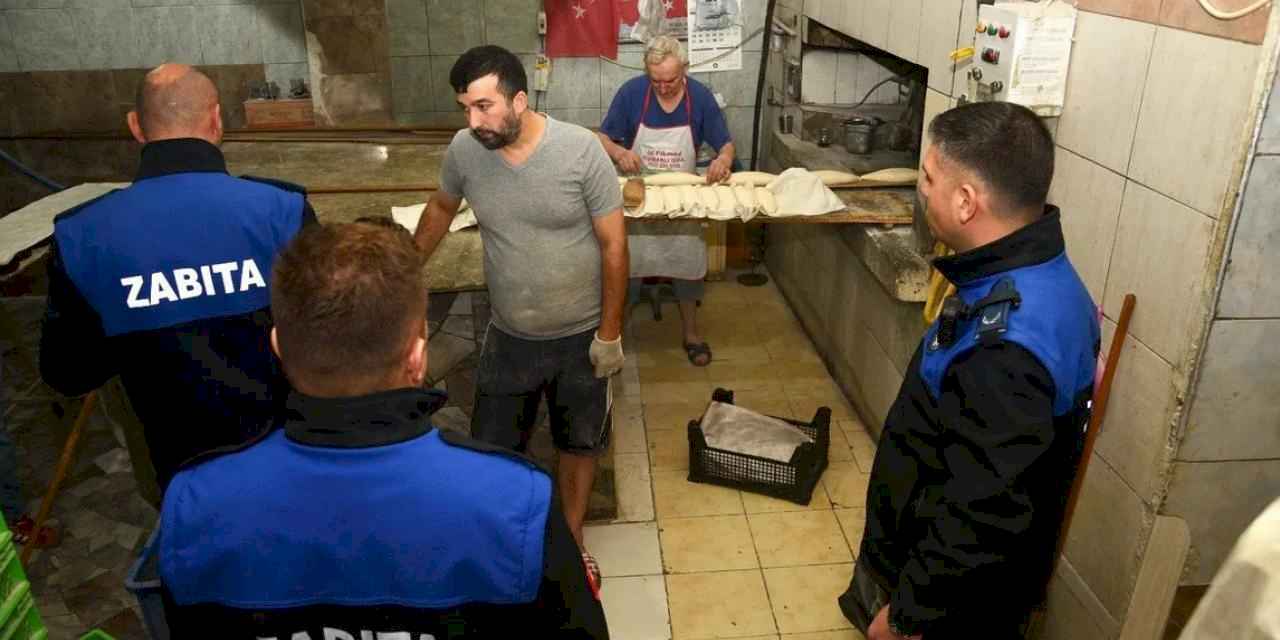Fırınlara zabıtadan şok baskın