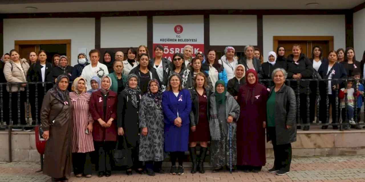 Keçiören Belediyesi’nden meme kanseri farkındalık eğitimi