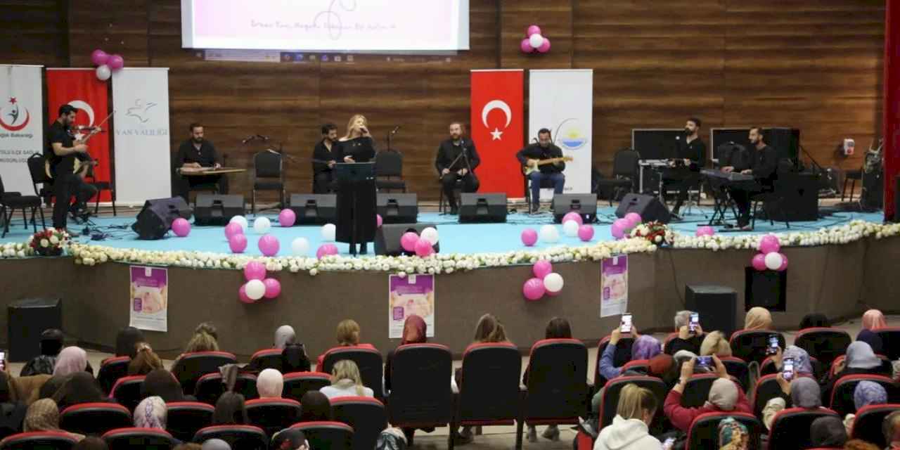 Van Büyükşehir Belediyesi'nden meme kanseri farkındalığına destek