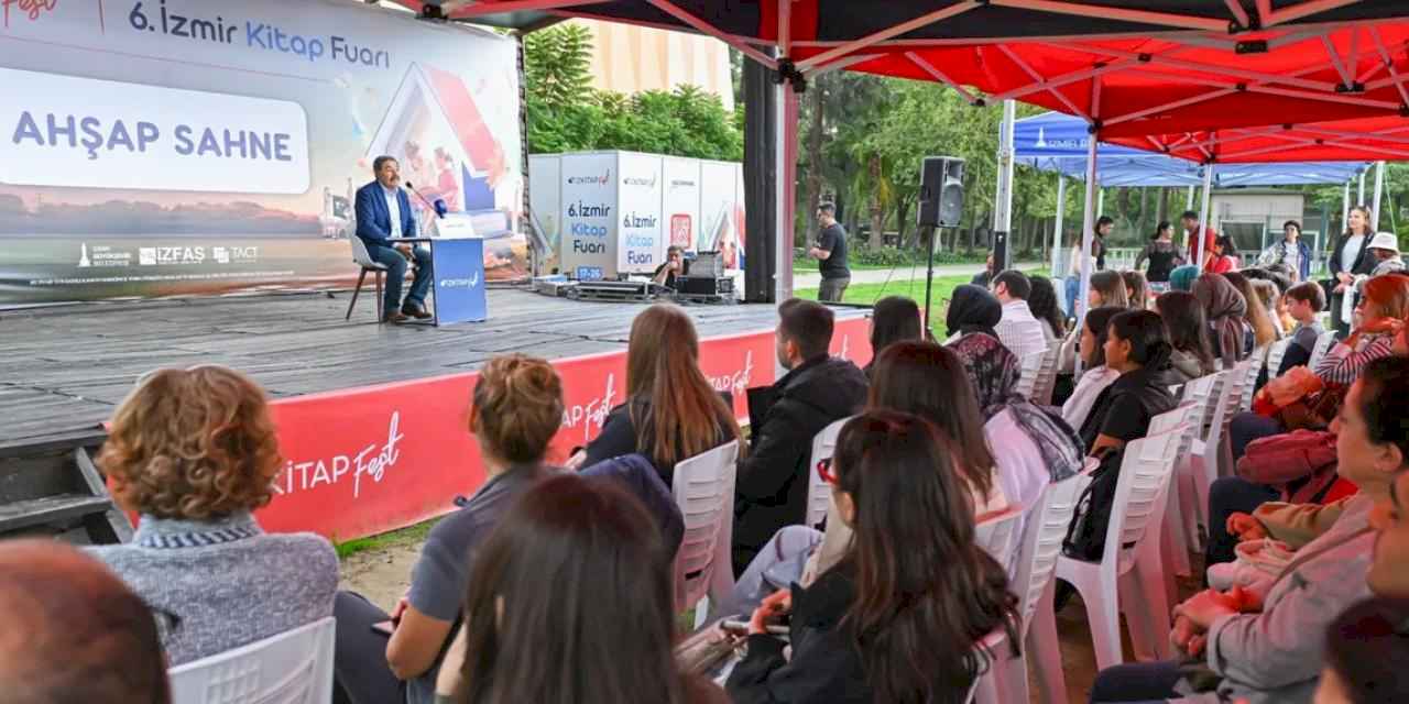 Ahmet Ümit İZKİTAP’ta yeni romanından ipuçları verdi